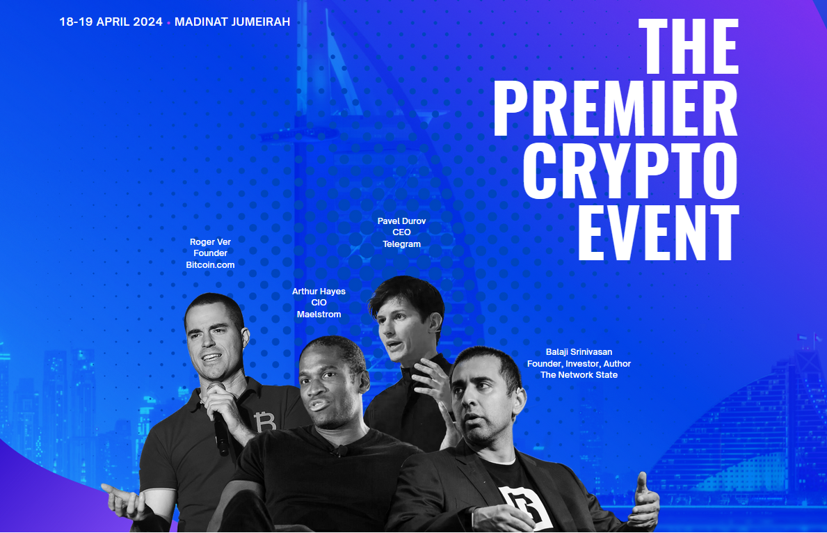 Token2049 DUBAI Conference Coming Soon with Roger Ver, Arthur Hayes, Pavel  Durov, Balaji Srinivasan as Guests of Honor – SUPEREX