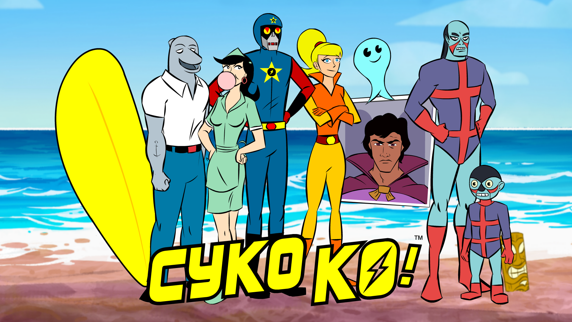 The cast of Cyko KO includes Jon Heder, Tina Majorino, Jon Gries, Efren Ramirez and Haylie Duff. Source: Replay