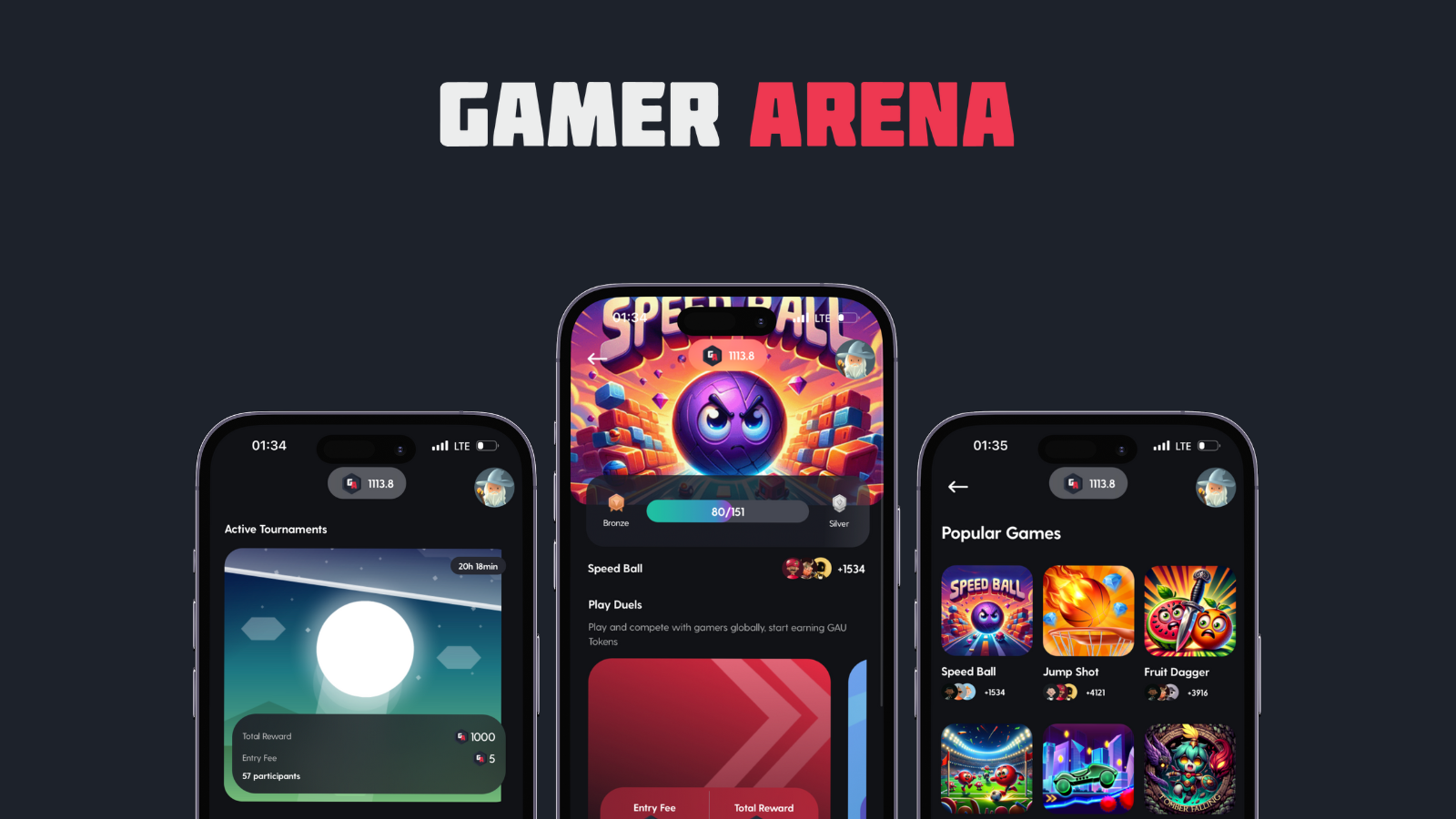 Gamer Arena’s mobile app is downloadable on the App Store and Google Play. Source: Gamer Arena