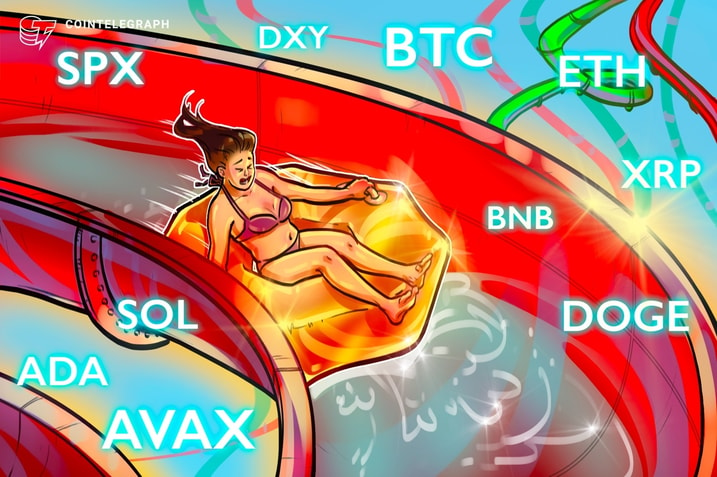 Price analysis 4/2: SPX, DXY, BTC, ETH, BNB, SOL, XRP, DOGE, ADA, AVAX