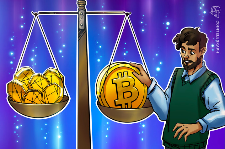 Bitcoin dominance hits 3-year high as BTC price dip pressures altcoins