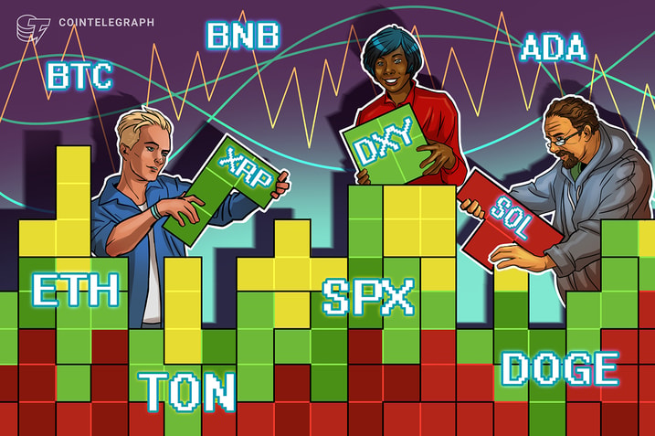 Price analysis 4/15: SPX, DXY, BTC, ETH, BNB, SOL, XRP, TON, DOGE, ADA 