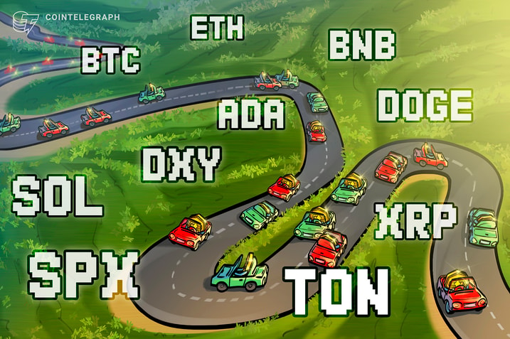 Price analysis 4/22: SPX, DXY, BTC, ETH, BNB, SOL, XRP, TON, DOGE, ADA