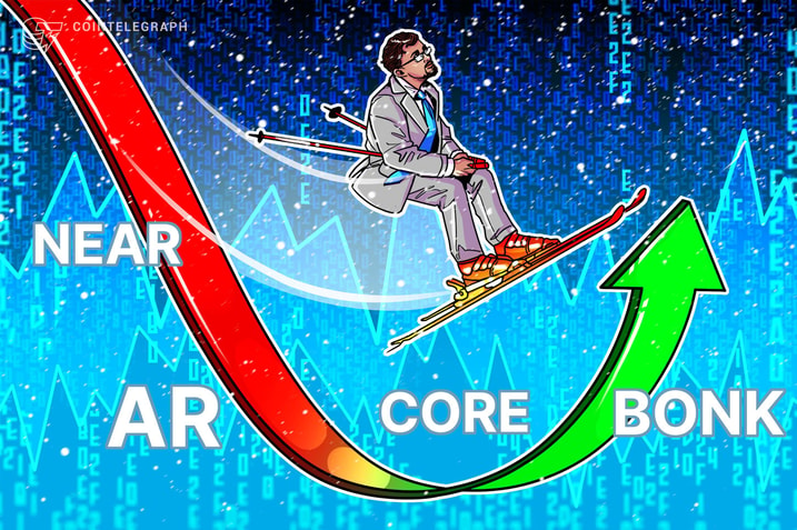 Bitcoin’s range-bound action puts eyes on NEAR, AR, CORE and BONK