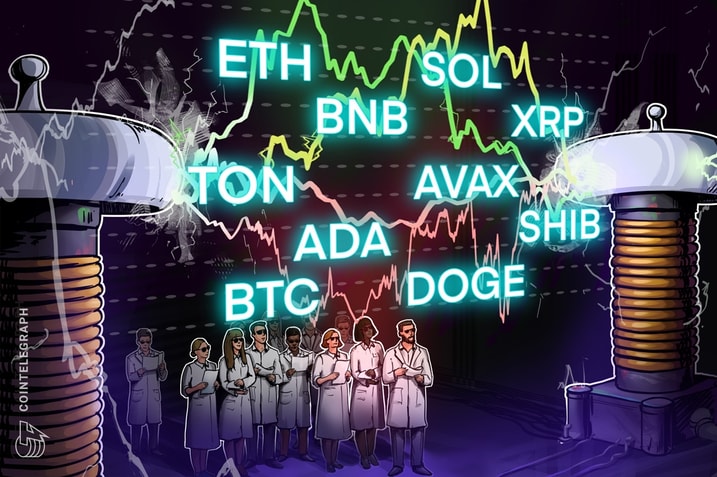 Price analysis 5/24: BTC, ETH, BNB, SOL, XRP, DOGE, TON, ADA, AVAX, SHIB